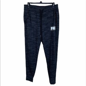 PINK VICTORIA’S SECRET Gray Space Dye Joggers Sweatpants